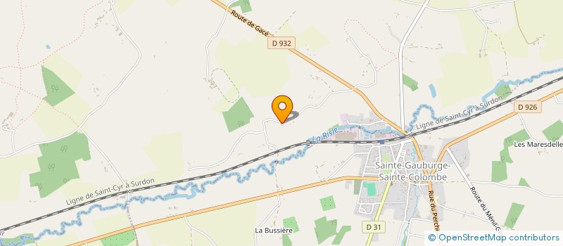 localisation de l'entreprise MADAME STEPHANIE DAPSENCE à ECHAUFFOUR