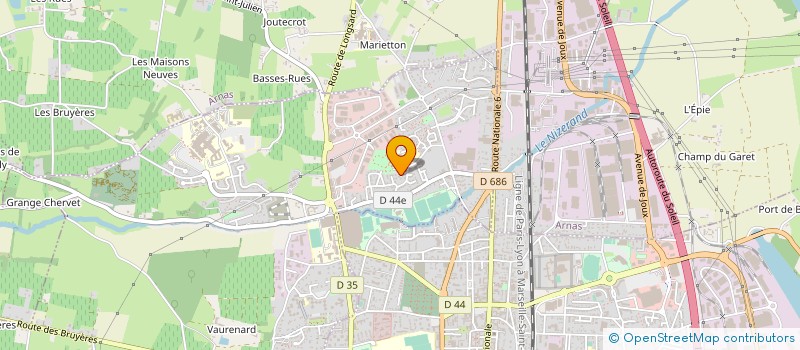 localisation de l'entreprise MADAME STEPHANIE DARGAUD  GLEIZE