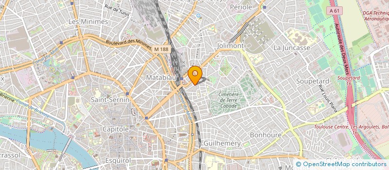 localisation de l'entreprise MADAME STEPHANIE DARRIGO à TOULOUSE