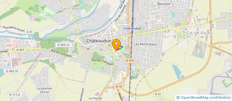localisation de l'entreprise MADAME STEPHANIE DAUBIGNARD à CHATEAUDUN