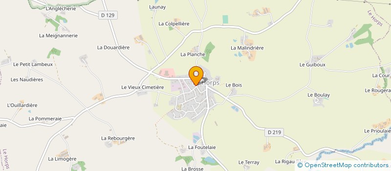 localisation de l'entreprise MADAME STEPHANIE DAUGEARD  LE HORPS