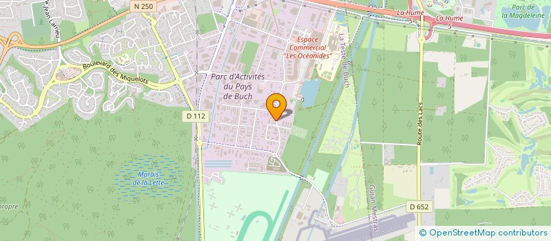 localisation de l'entreprise MADAME STEPHANIE DAULHAC  LA TESTE-DE-BUCH