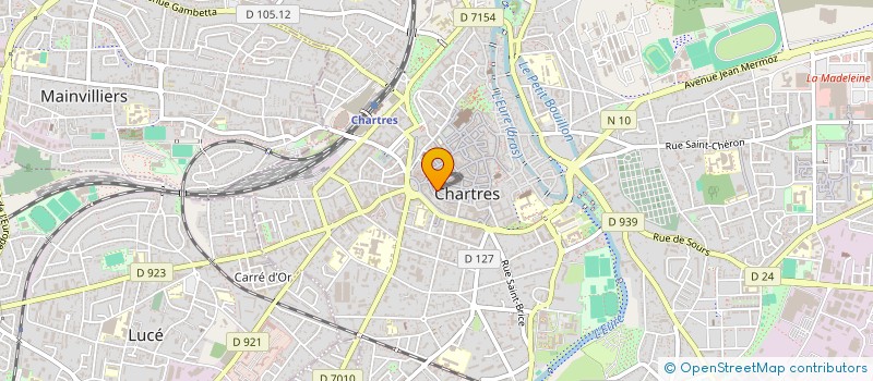 localisation de l'entreprise MADAME STEPHANIE DAUVILLIERS  CHARTRES