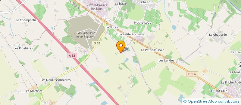 localisation de l'entreprise MADAME STEPHANIE DAVID  MONTBERT