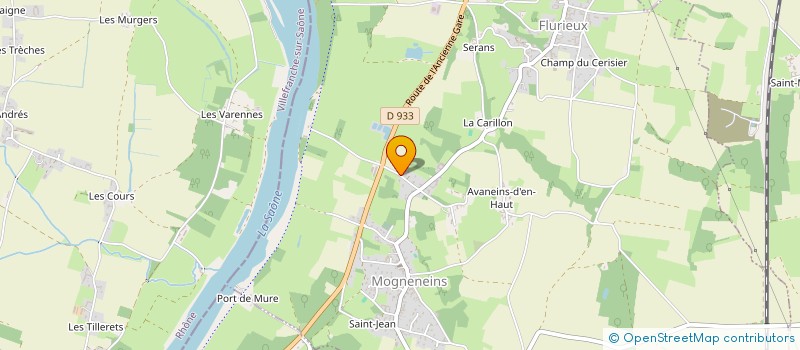 localisation de l'entreprise MADAME STEPHANIE DE ABREU GOMES à MOGNENEINS