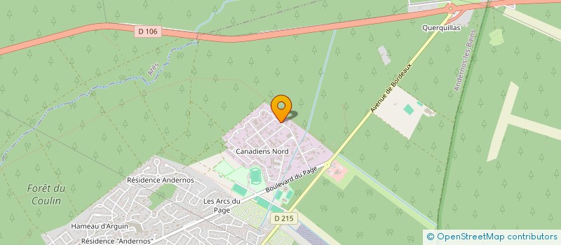 localisation de l'entreprise MADAME STEPHANIE DE ANGELIS à ANDERNOS-LES-BAINS