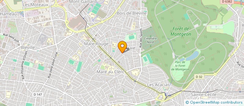 localisation de l'entreprise MADAME STEPHANIE DE CASTRO  LE HAVRE