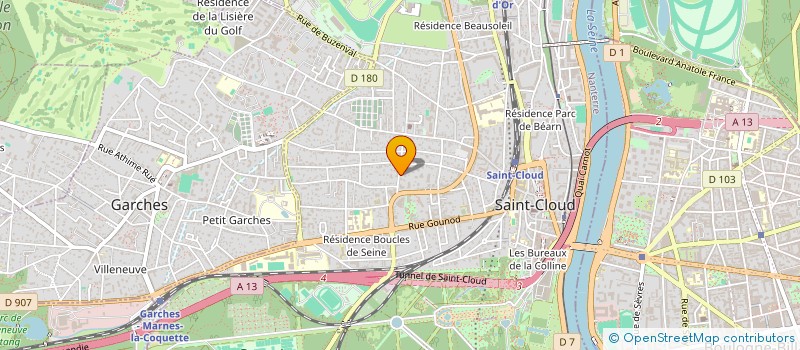 localisation de l'entreprise MADAME STEPHANIE DE HENNEZEL D'ORMOIS à SAINT-CLOUD