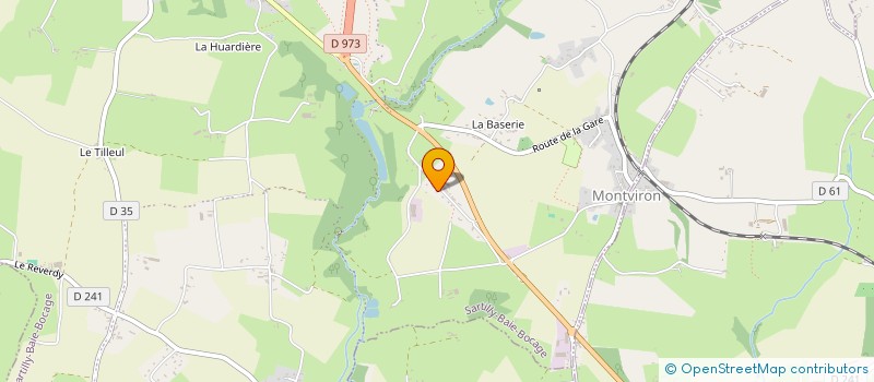 localisation de l'entreprise MADAME STEPHANIE DE LA VILLEFROMOY  SARTILLY-BAIE-BOCAGE