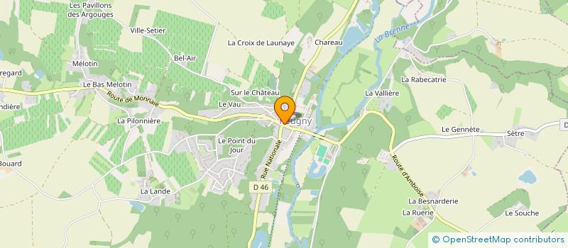 localisation de l'entreprise MADAME STEPHANIE DE MORALES à REUGNY