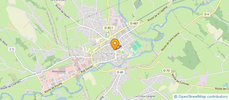 localisation de l'entreprise MADAME STEPHANIE DE OLIVEIRA  POUILLY-SOUS-CHARLIEU