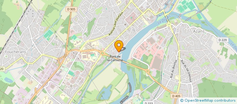 localisation de l'entreprise MADAME STEPHANIE DE OLIVEIRA à DOLE