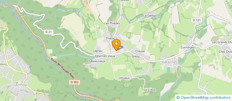 localisation de l'entreprise MADAME STEPHANIE DE RUTTE  FETERNES