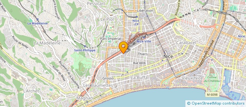 localisation de l'entreprise MADAME STEPHANIE DEBACHE à NICE