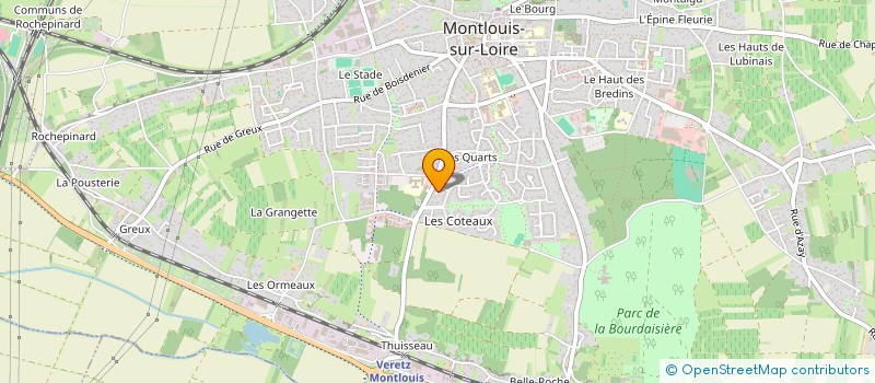 localisation de l'entreprise MADAME STEPHANIE DEBACHY  MONTLOUIS-SUR-LOIRE