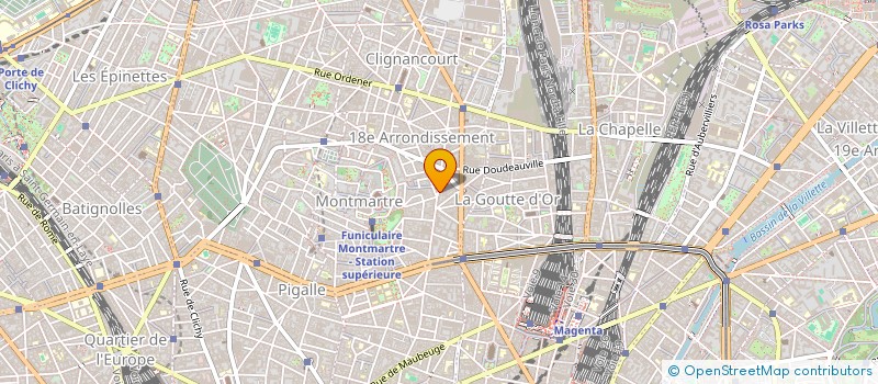 localisation de l'entreprise MADAME STEPHANIE DECORTIAT  PARIS