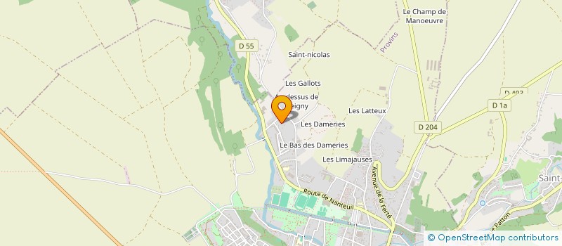 localisation de l'entreprise MADAME STEPHANIE DEGARDIN  PROVINS