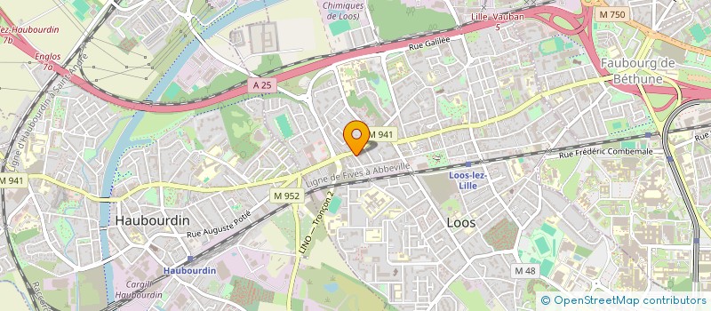 localisation de l'entreprise MADAME STEPHANIE DELANGUE  LOOS