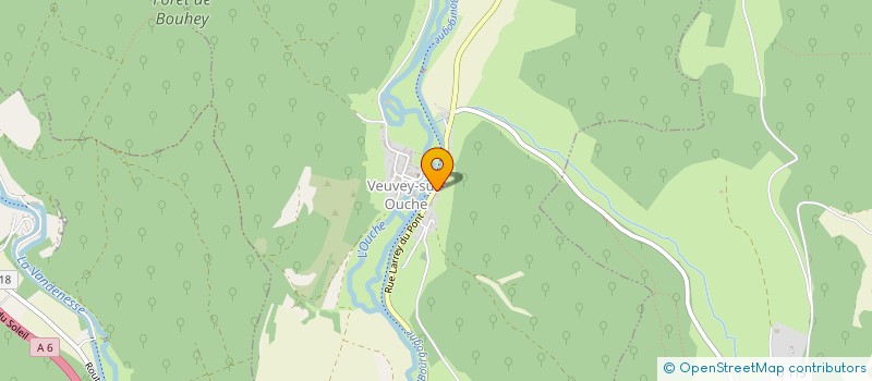 localisation de l'entreprise MADAME STEPHANIE DELANNOY  VEUVEY-SUR-OUCHE