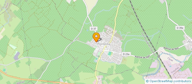 localisation de l'entreprise MADAME STEPHANIE DELAVIGNE  PONTEILLA