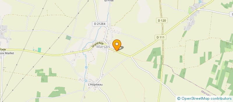 localisation de l'entreprise MADAME STEPHANIE DELBARD  MARSAIS