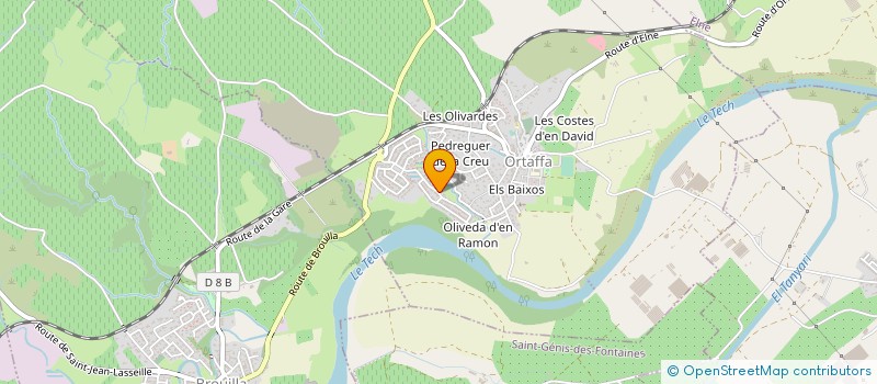 localisation de l'entreprise MADAME STEPHANIE DELEBOIS  ORTAFFA