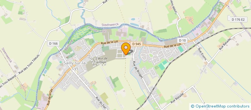 localisation de l'entreprise MADAME STEPHANIE DELECROIX  SAILLY-SUR-LA-LYS