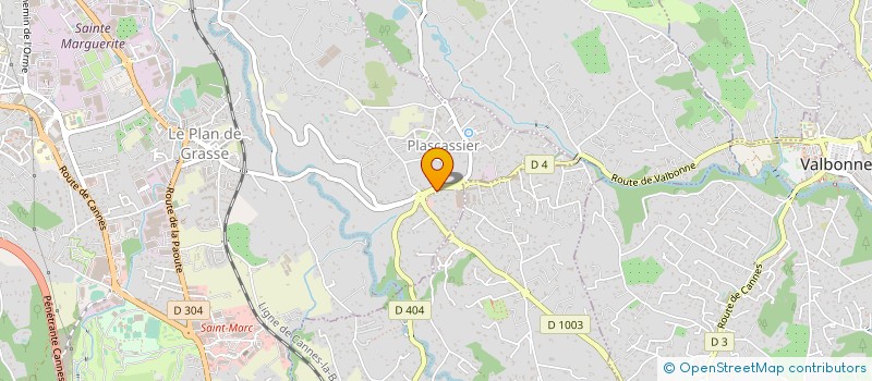 localisation de l'entreprise MADAME STEPHANIE DELEGRANGE à GRASSE