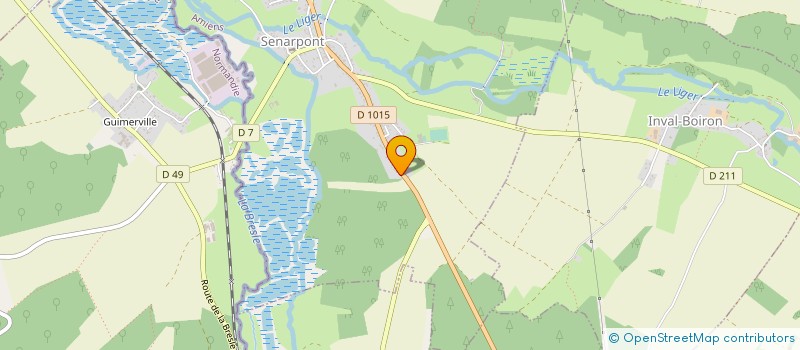 localisation de l'entreprise MADAME STEPHANIE DELGOVE  SENARPONT