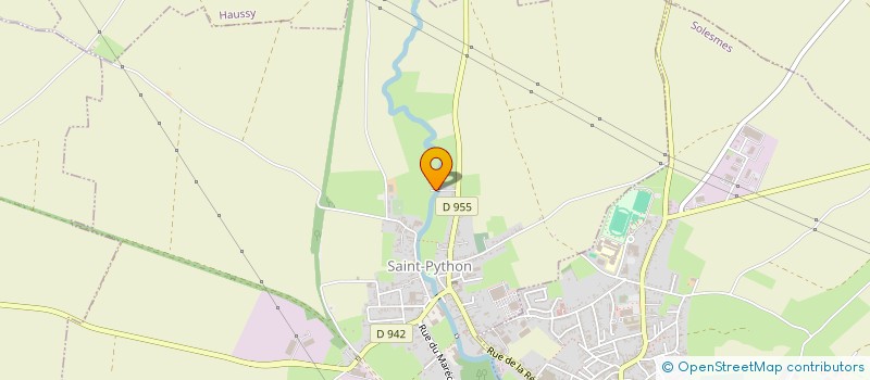 localisation de l'entreprise MADAME STEPHANIE DELGRANGE  SAINT-PYTHON