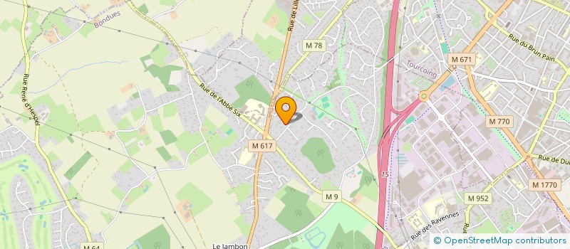 localisation de l'entreprise MADAME STEPHANIE DELIE  BONDUES