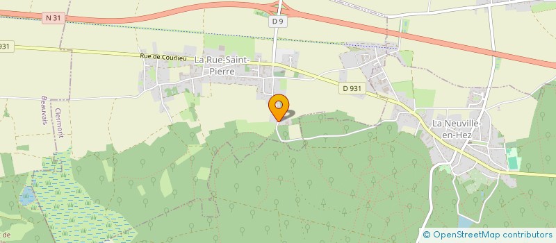 localisation de l'entreprise MADAME STEPHANIE DEMACHY  LA RUE-SAINT-PIERRE