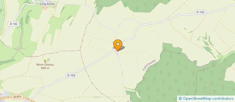 localisation de l'entreprise MADAME STEPHANIE DEMANGEOT  FRANCHEVILLE