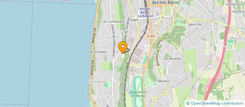 localisation de l'entreprise MADAME STEPHANIE DEMUER à TRESSERVE