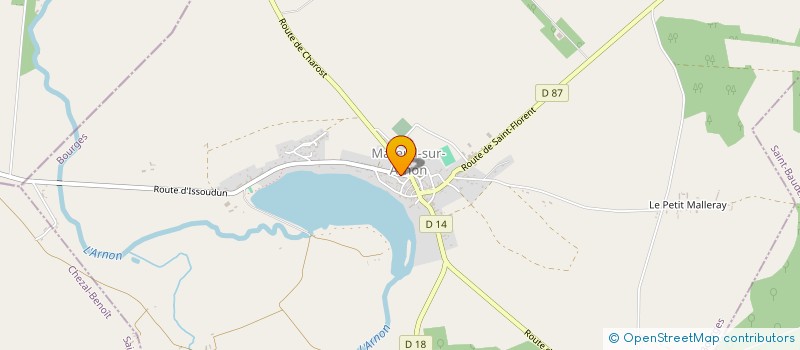 localisation de l'entreprise MADAME STEPHANIE DENHAUT  MAREUIL-SUR-ARNON