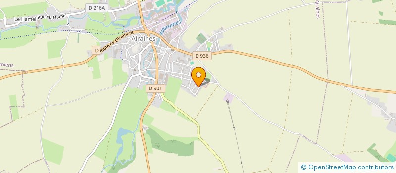 localisation de l'entreprise MADAME STEPHANIE DENIS  AIRAINES