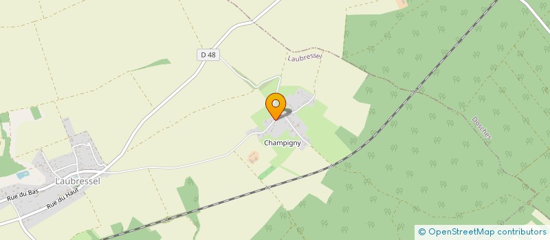 localisation de l'entreprise MADAME STEPHANIE DENIZET  LAUBRESSEL