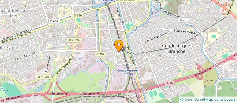 localisation de l'entreprise MADAME STEPHANIE DEROY  COUDEKERQUE-BRANCHE