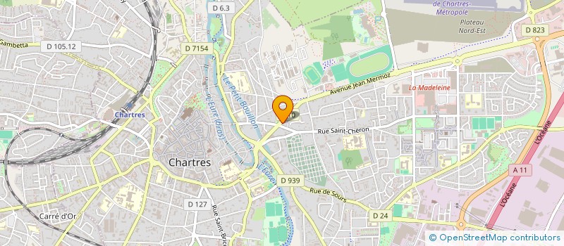 localisation de l'entreprise MADAME STEPHANIE DERVAUX à CHARTRES