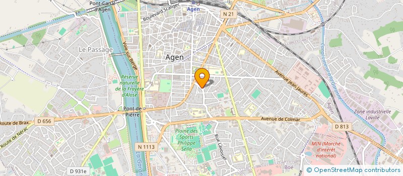 localisation de l'entreprise MADAME STEPHANIE DESBONNET à AGEN