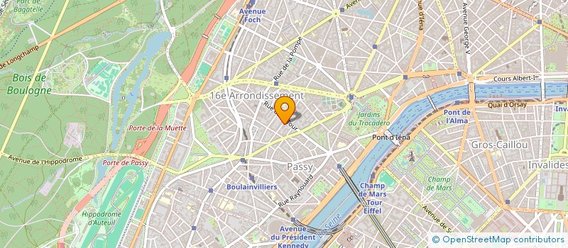 localisation de l'entreprise MADAME STEPHANIE DESCHAMPS  PARIS