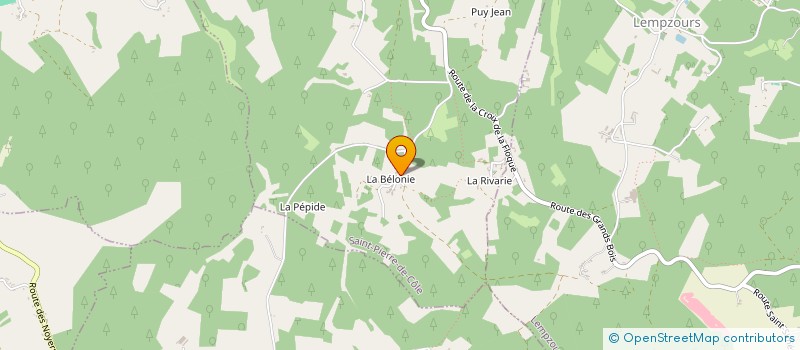 localisation de l'entreprise MADAME STEPHANIE DESCHAMPS  SAINT-PIERRE-DE-COLE