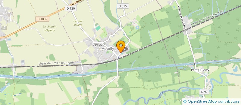 localisation de l'entreprise MADAME STEPHANIE DESEINT  APPILLY