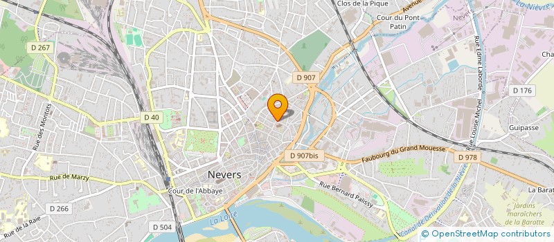 localisation de l'entreprise MADAME STEPHANIE DESLOOVER à NEVERS