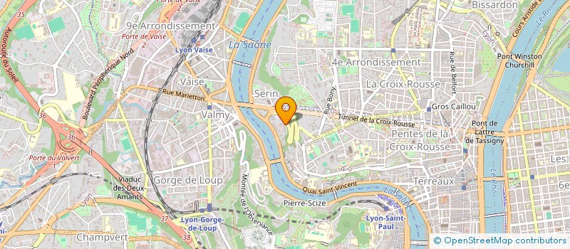 localisation de l'entreprise MADAME STEPHANIE DESMAZIERES  LYON