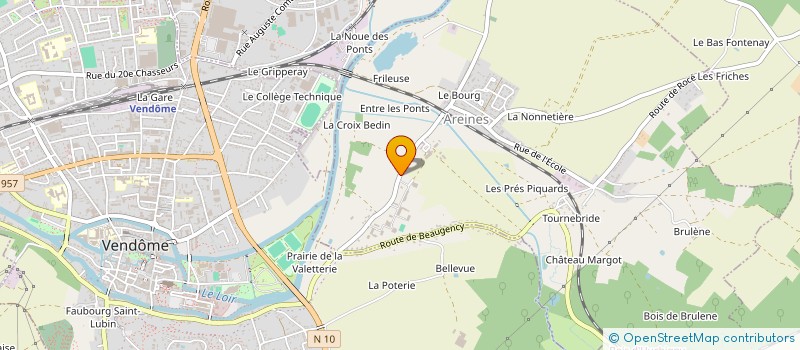 localisation de l'entreprise MADAME STEPHANIE DESOEUVRES  AREINES