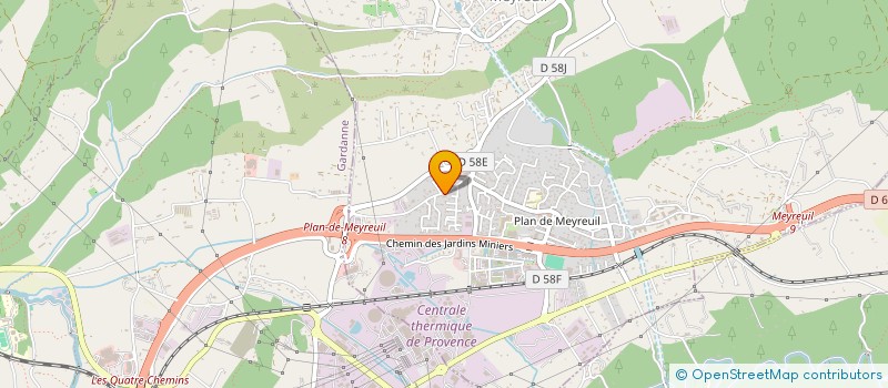 localisation de l'entreprise MADAME STEPHANIE DESPIERRES  MEYREUIL