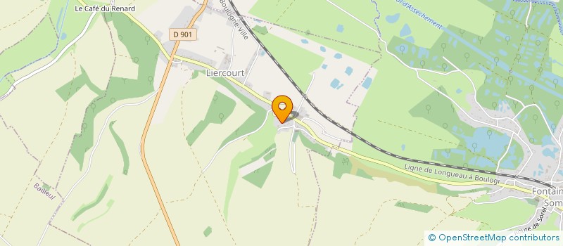 localisation de l'entreprise MADAME STEPHANIE DEVERITE  DOUDELAINVILLE