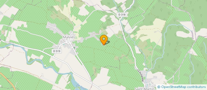 localisation de l'entreprise MADAME STEPHANIE DEWEZ  PIEUSSE