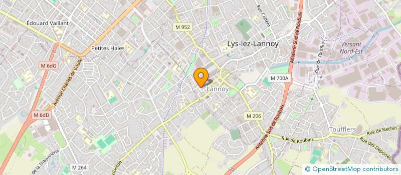 localisation de l'entreprise MADAME STEPHANIE DHALLUIN à LANNOY